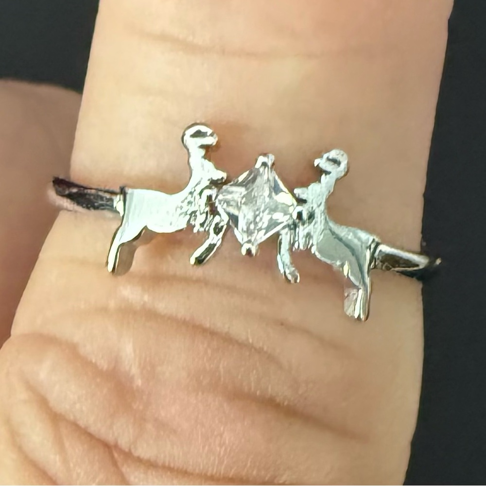 Silver Ring with Unique Design